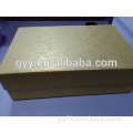 CUSTOM REYCLED HIGH QUALITY GOLD PAPER GIFT BOX,PACKAGE BOX SHOE BOX MADE IN CHINA GYY